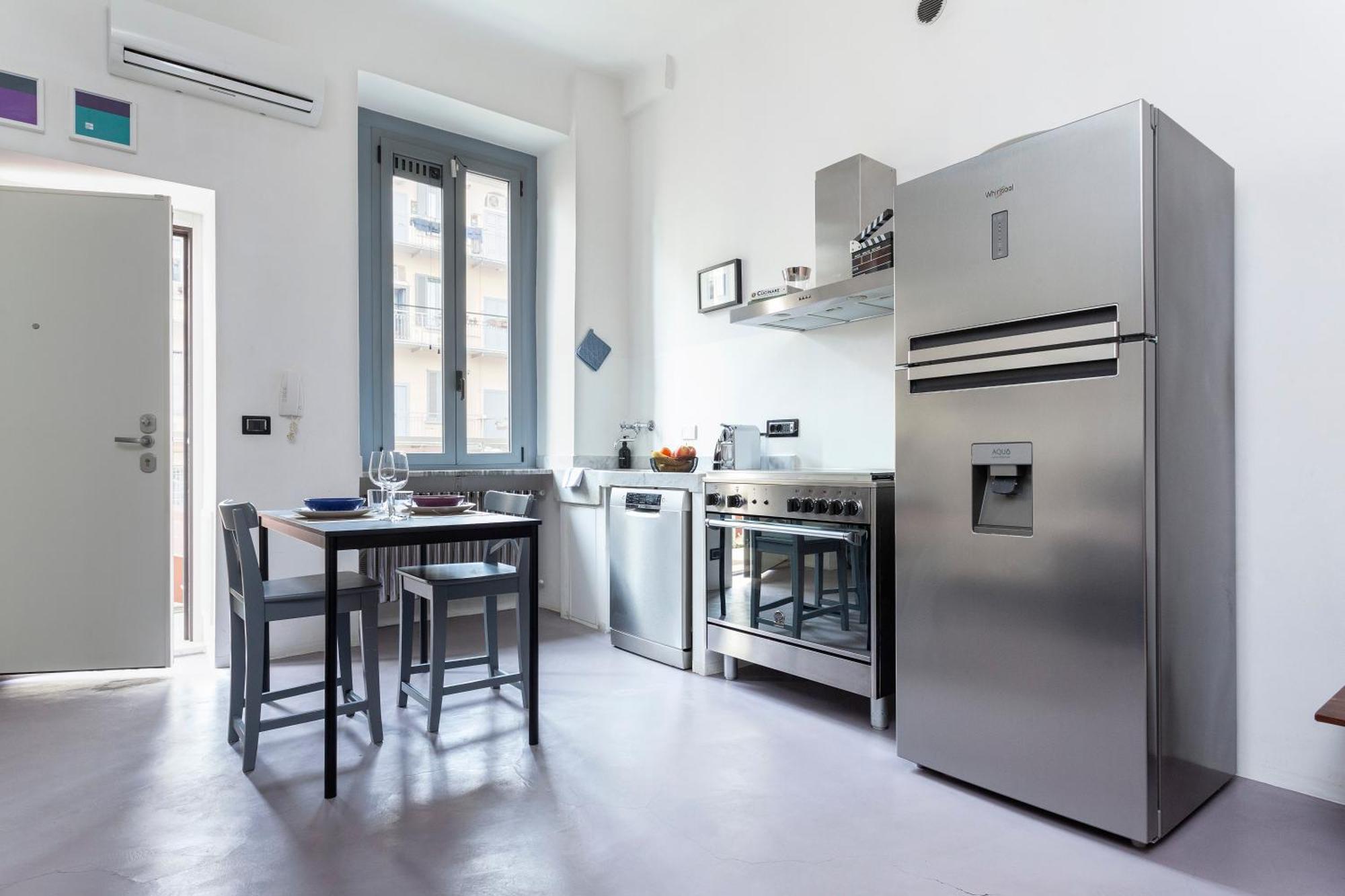 Stylish Industrial Flat Apartman Milánó Kültér fotó